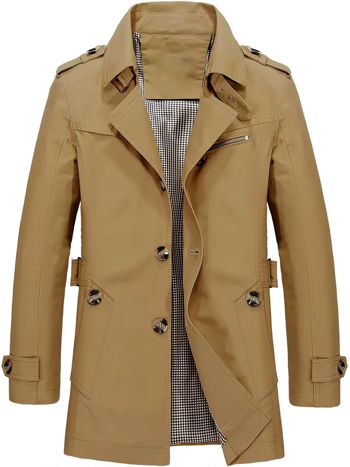 Drune | Herren Große Größe Baumwollwindjacke Für Frühling Und Herbst