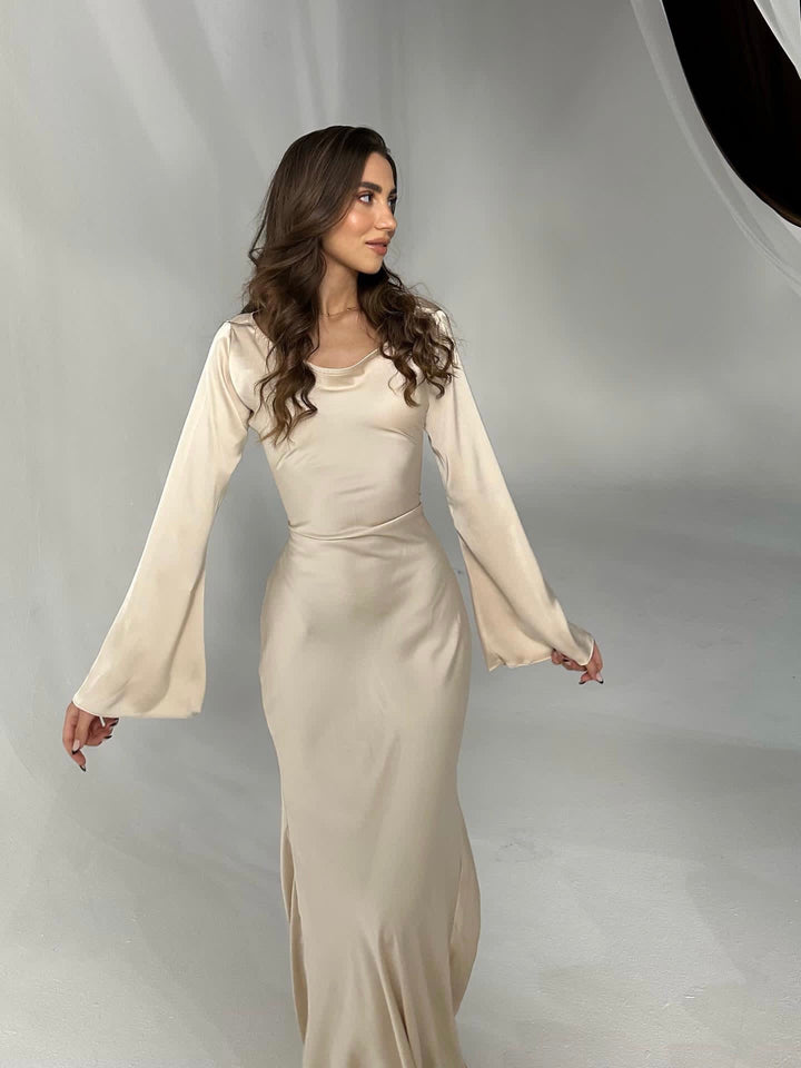 Drune | Leichte Maxikleid mit Romantischem Schnitt