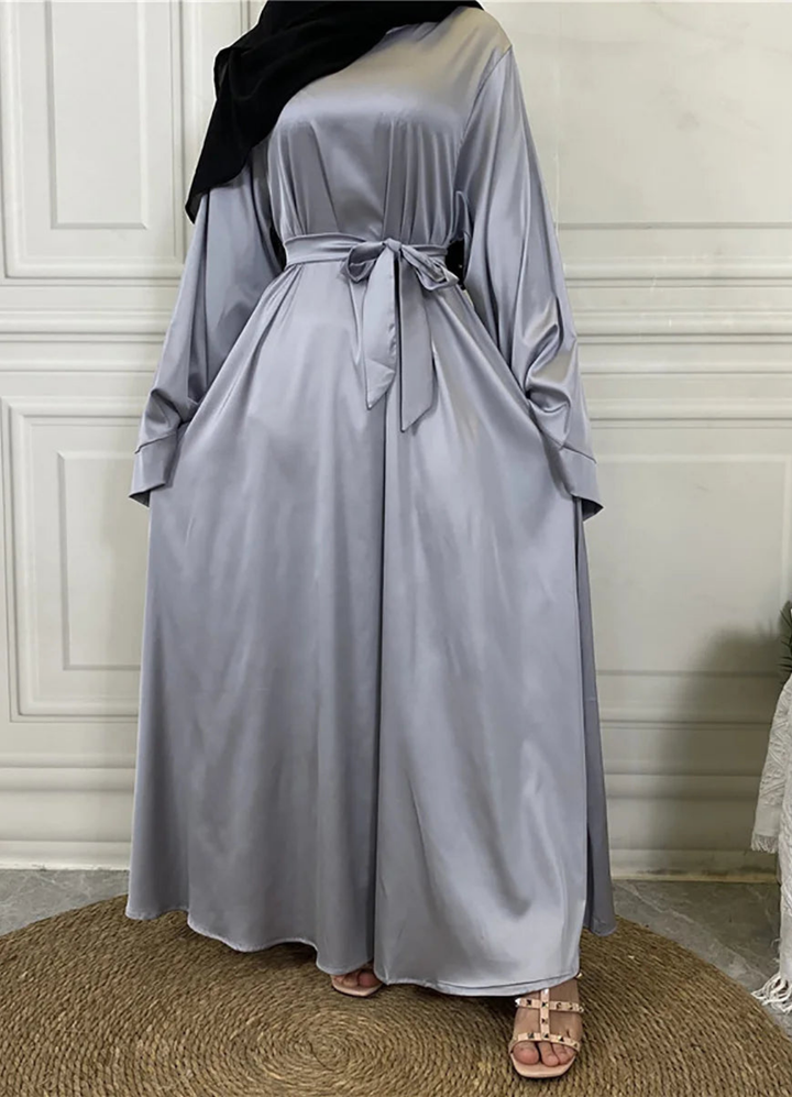 Drune | Klassische Damen Langarm Maxikleid