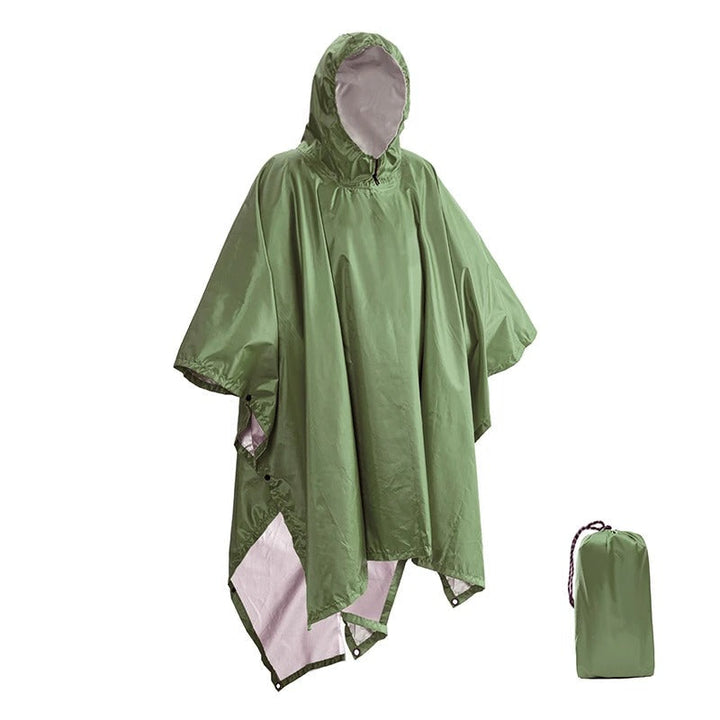 Drune | Wasserdichter Poncho-Rucksacküberzug für Wanderungen