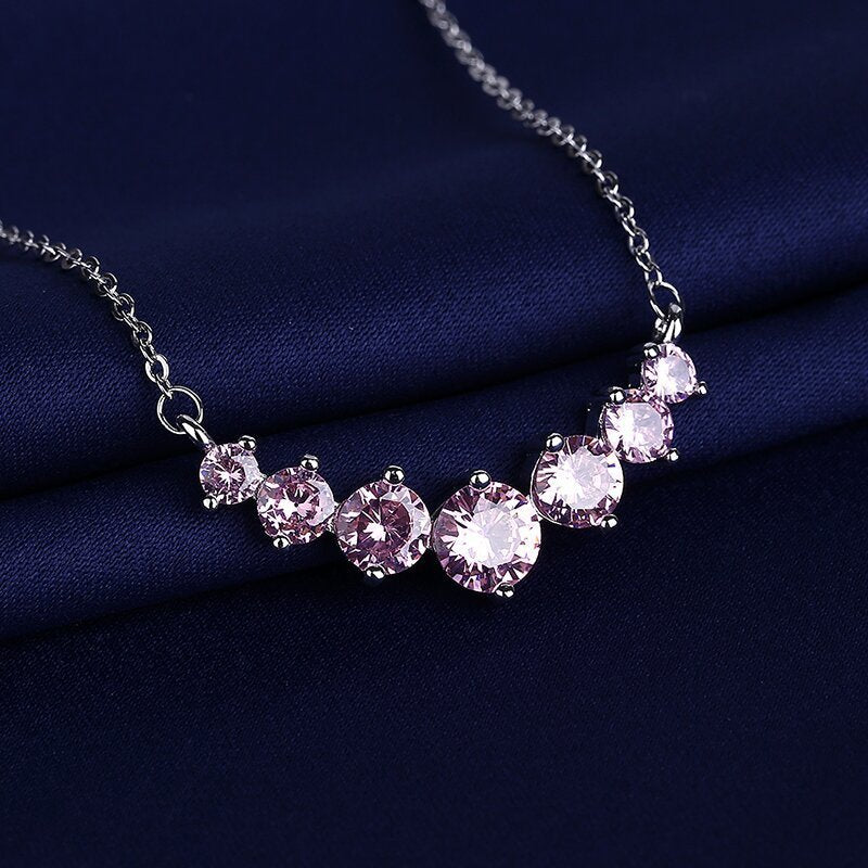 Drune | 925 Sterling Moissanit Halskette