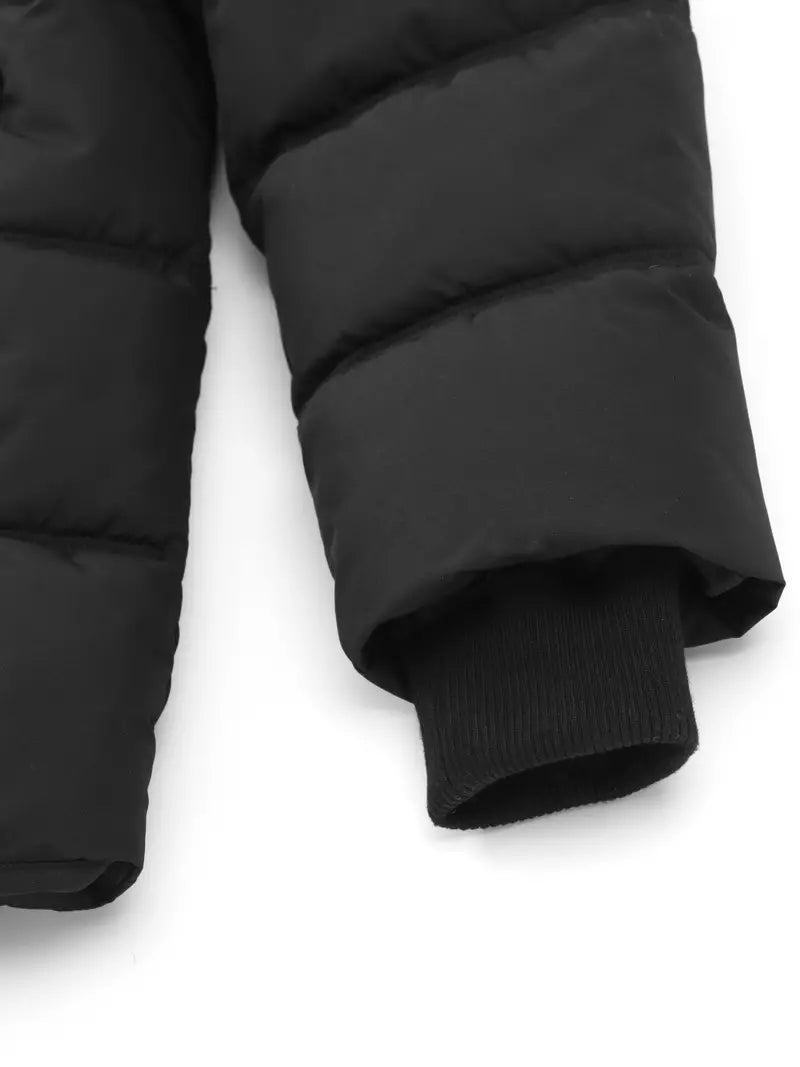 Drune | Herren Winterjacke - Wasserabweisender Puffer mit Kapuze
