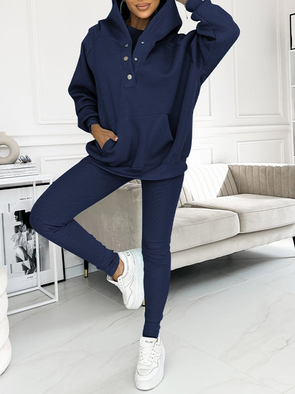Drune | Lässiger und bequemer Sweatshirtanzug