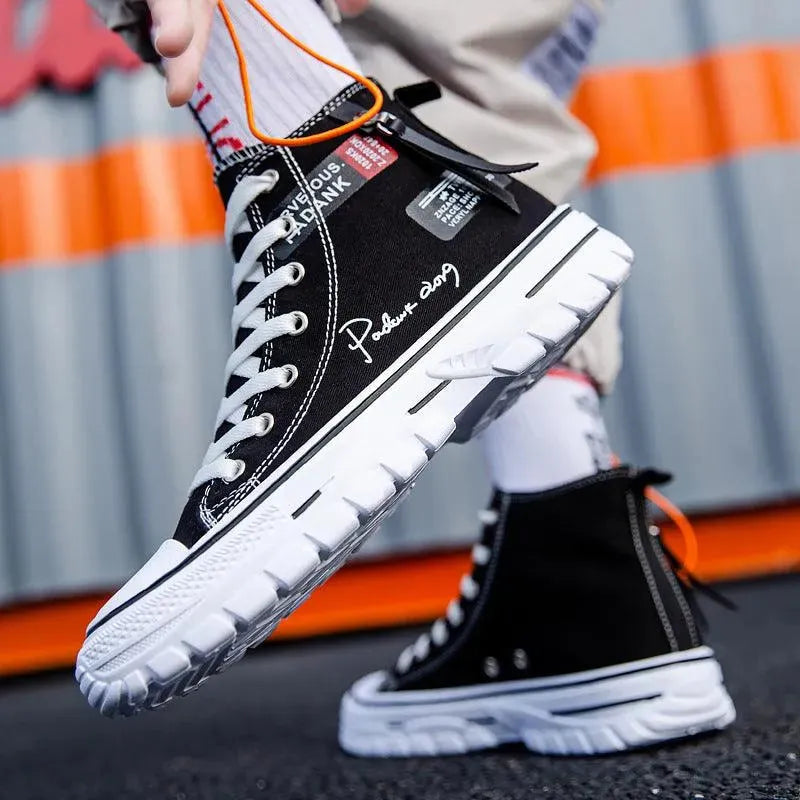 Drune | Sneaker High für Herren – Urbaner Stil und Legerer Komfort