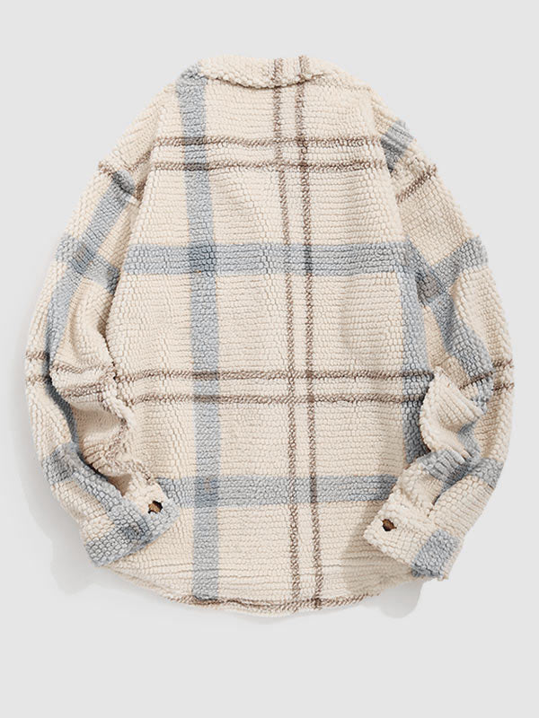 Drune | Lässige, Warme, Flauschige Fleecejacke für Herren