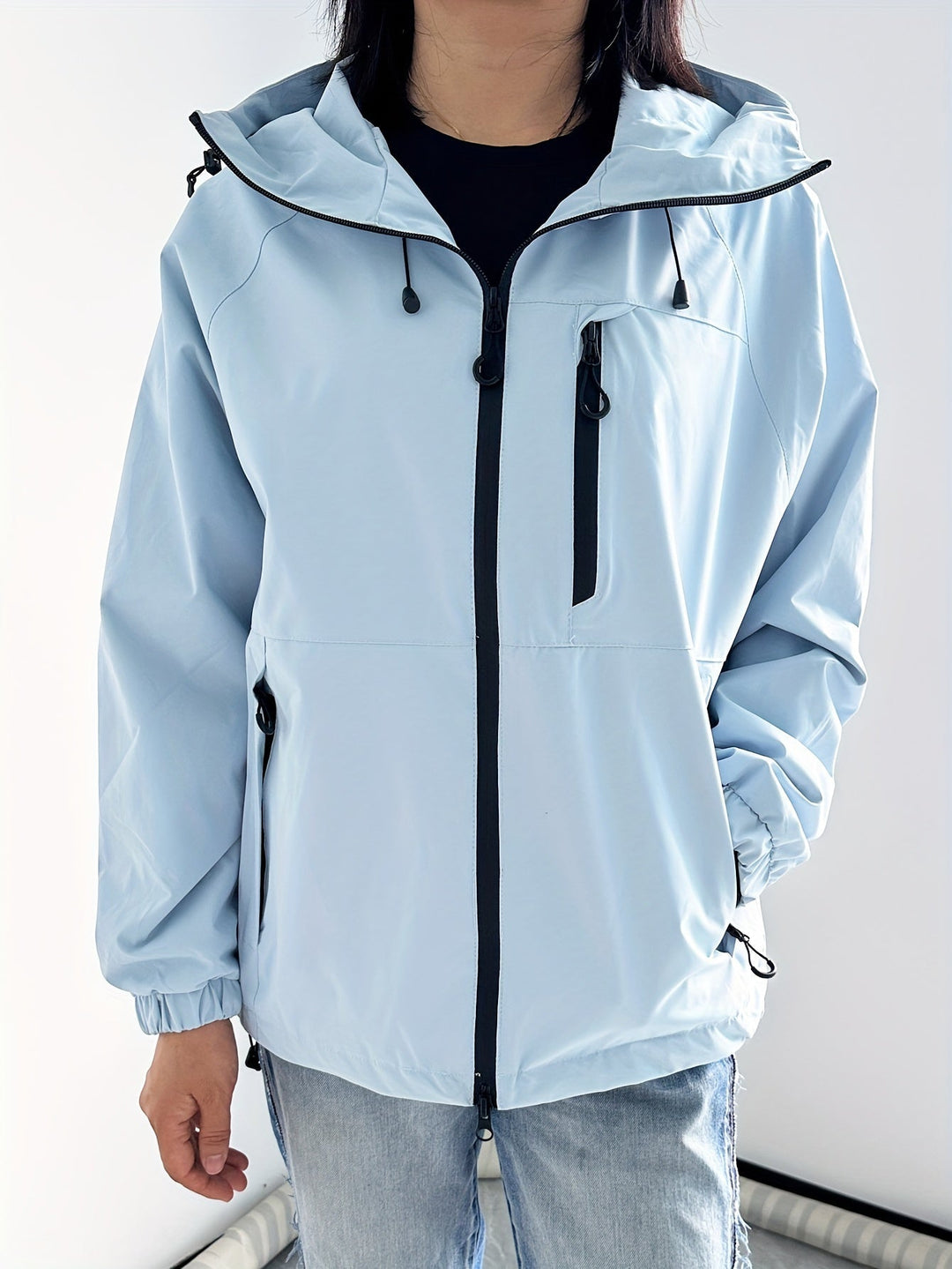 Drune | Moderne Wasser Und Winddichte Regenjacke Für Damen