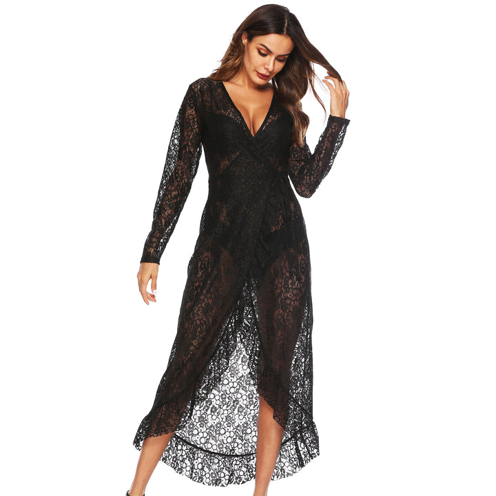 Damen Spitzenkleid Drune