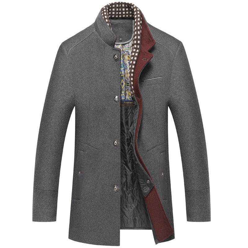 Drune | WINTERJACKE WOLLMANTEL