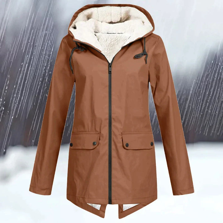 Drune | Wind und Wasserdichte Jacke mit Kapuze und Verdickung