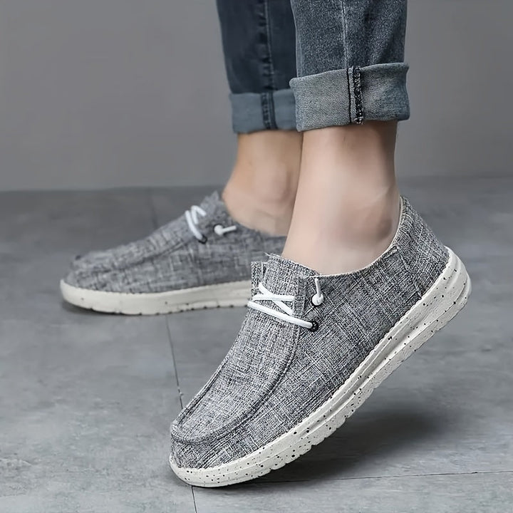 Drune | Legere Herren Loafer Mit Einfarbigem Design Und Runder Schuhspitze