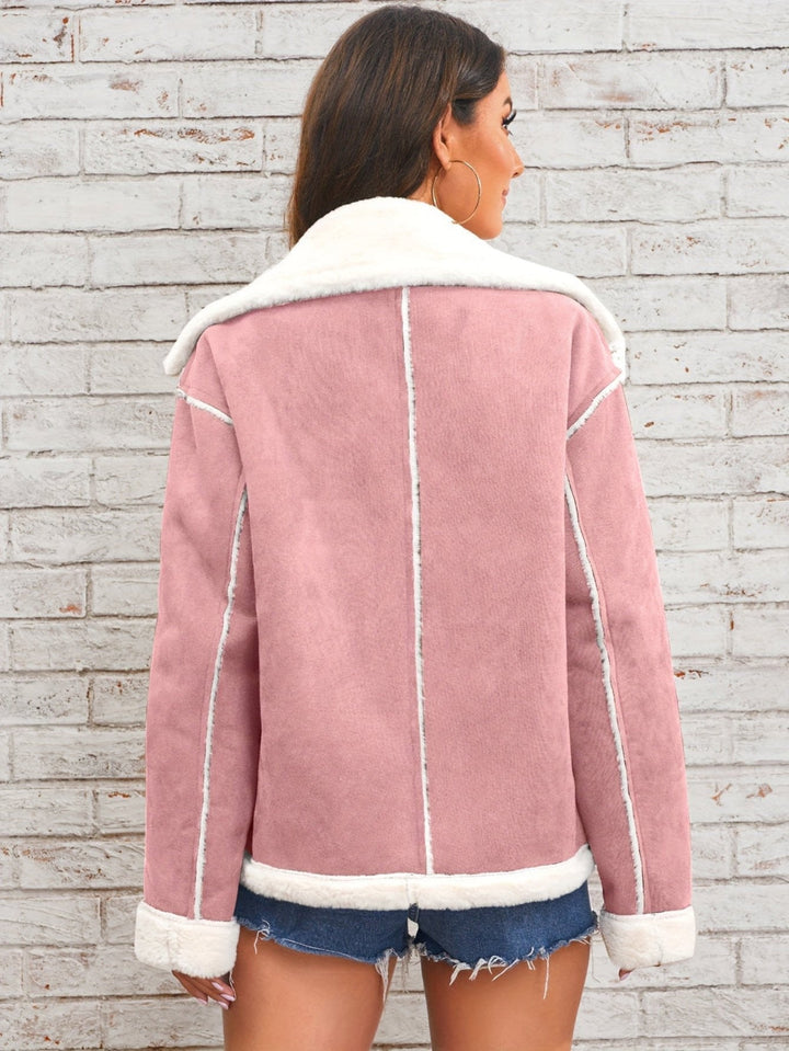Drune | Winterjacke für Damen - gemütlich mit Schafsfellkragen
