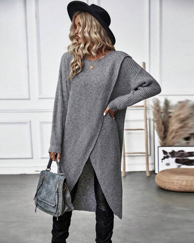 Drune | Winter Pulloverkleid – Stylisch Und Wärmend Für Die Kalte Saison