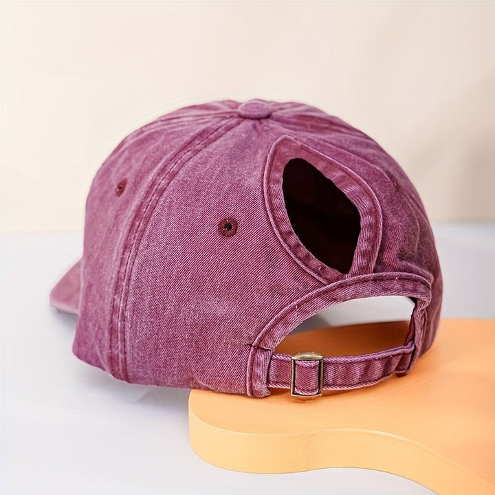 Drune | Pferdeschwanz Baseballcap Mit Atmungsaktivem Komfort Und Uv Schutz