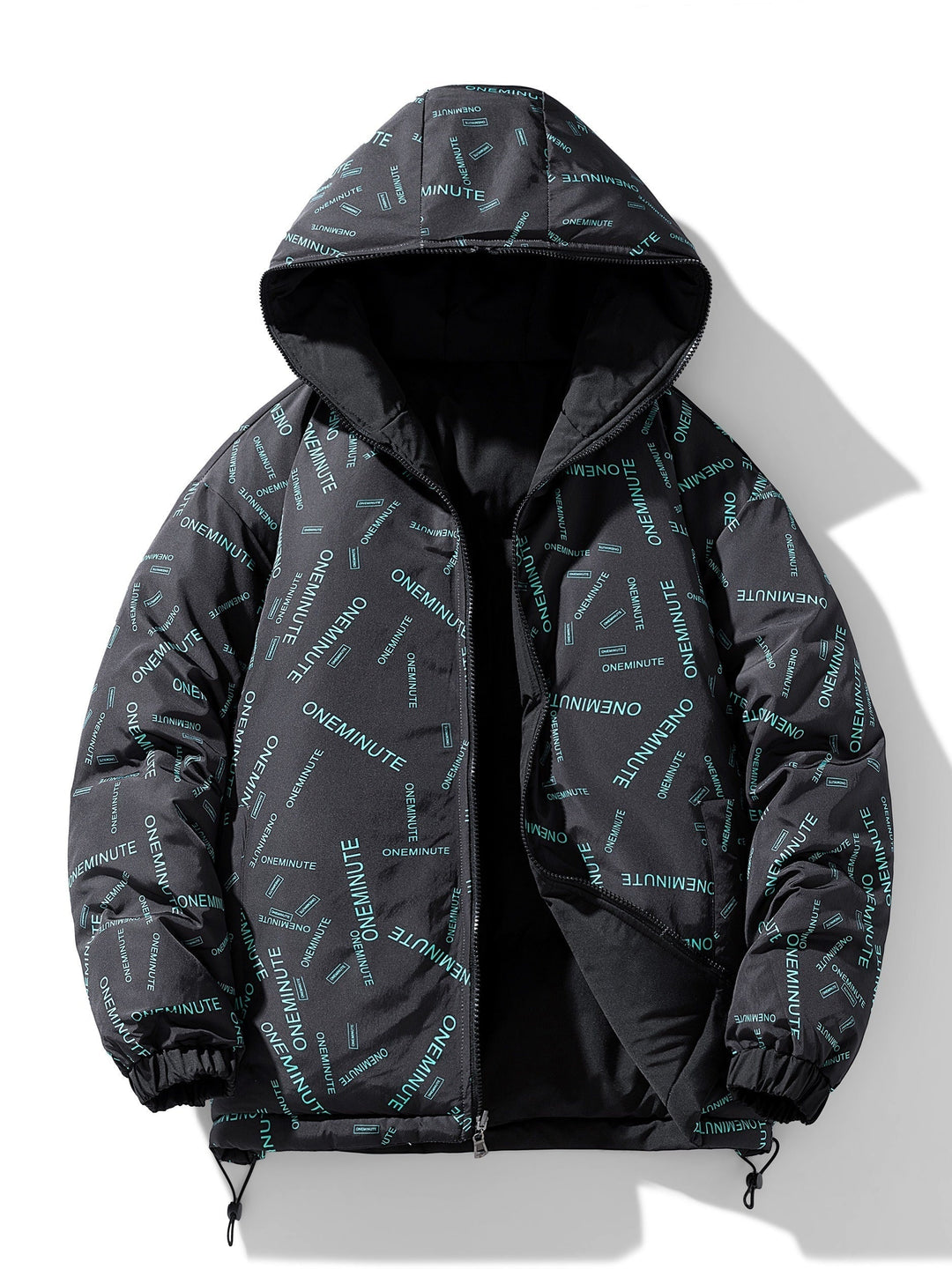 Drune | Mehrere Taschen Design Kapuzen Winter Jacke Für Herren - Perfekt für Outdoor-Aktivitäten