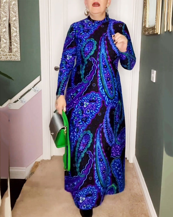 Drune | Kleid mit Paisley Print