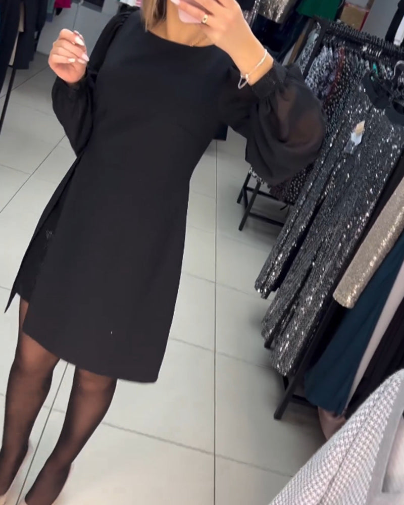 Drune | Einfarbiges Damenkleid