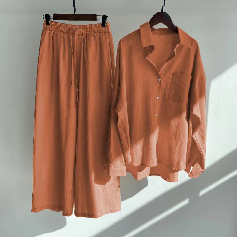 Drune | Stylisches Und Zweiteiliges Leinen Set