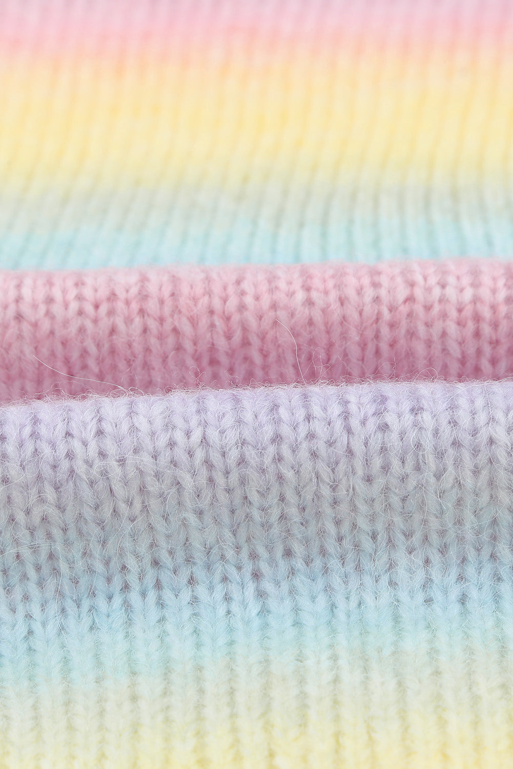 Drune | Gradient Offene Vorderseite Fallendes Schulter Cardigan