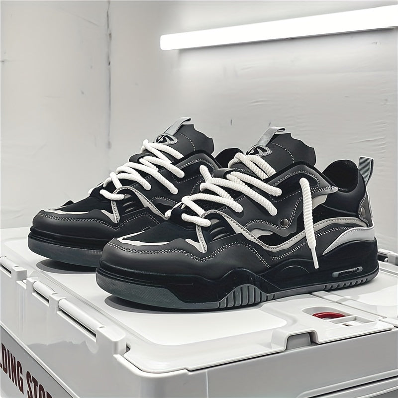 Drune | Herren Stilvolle Schnür Skate Sneaker mit