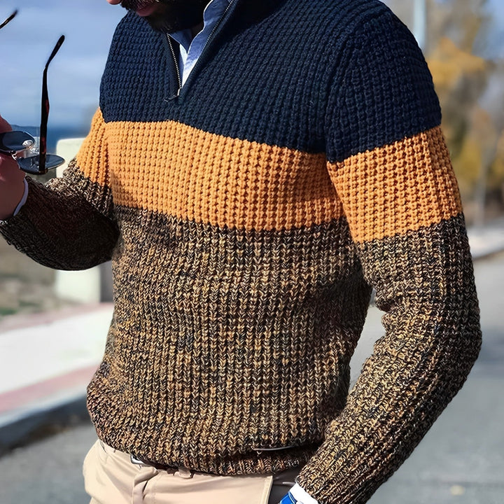 Drune | Pullover Color Block