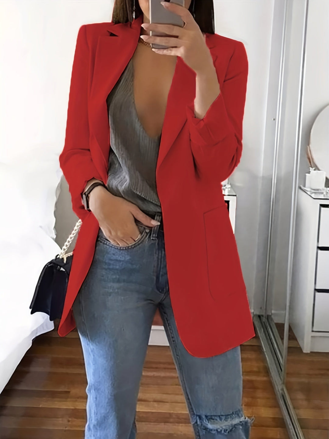 Drune | Lässiger Blazer In Übergröße