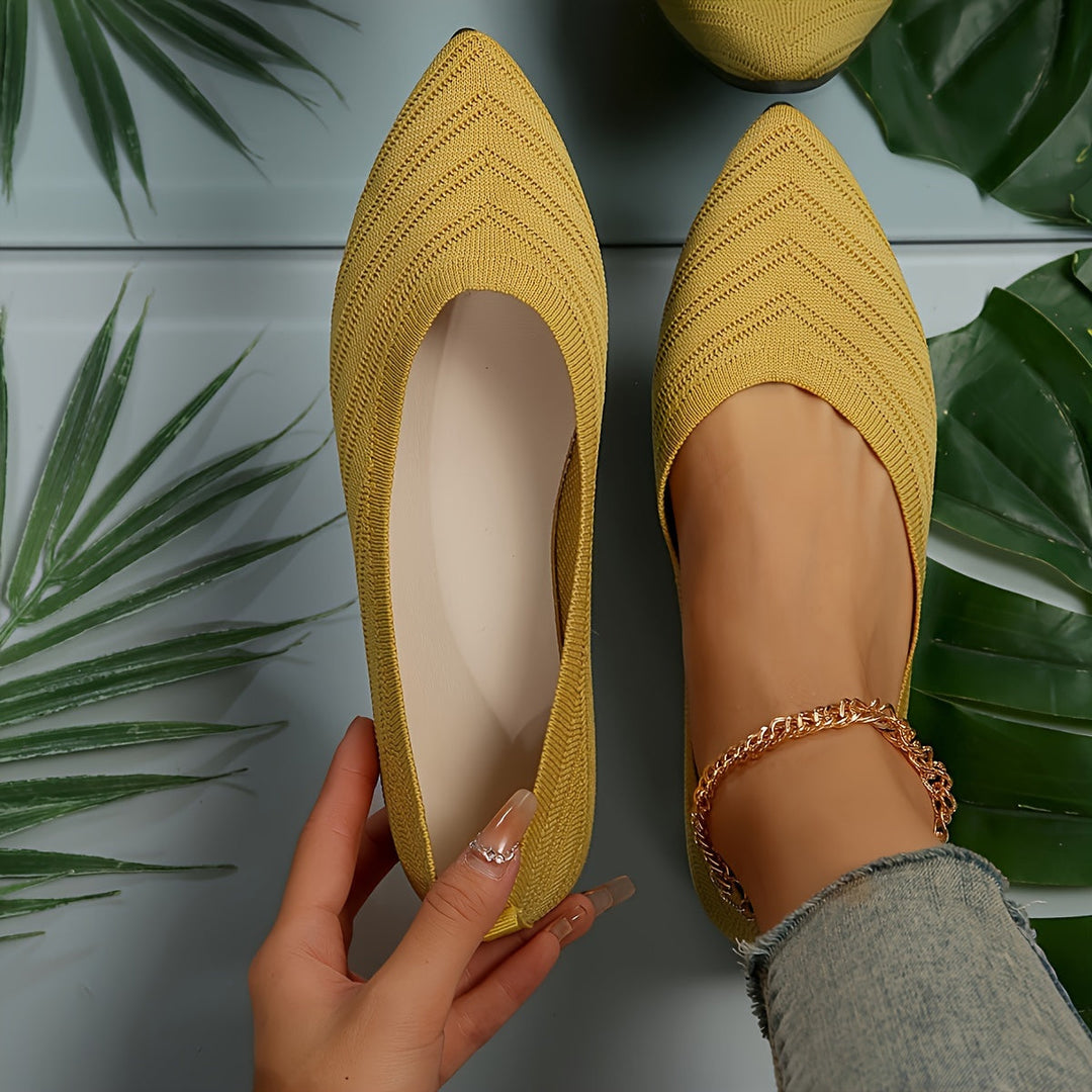 Drune | Ballerinas für Damen Slip On Atmungsaktive Wohnungen