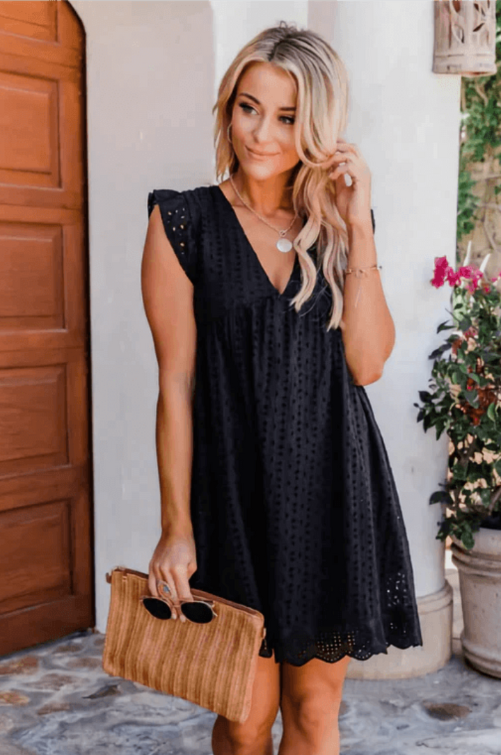 Drune | Damen Sommerkleid Mit Hose Bequemes Damenkleid