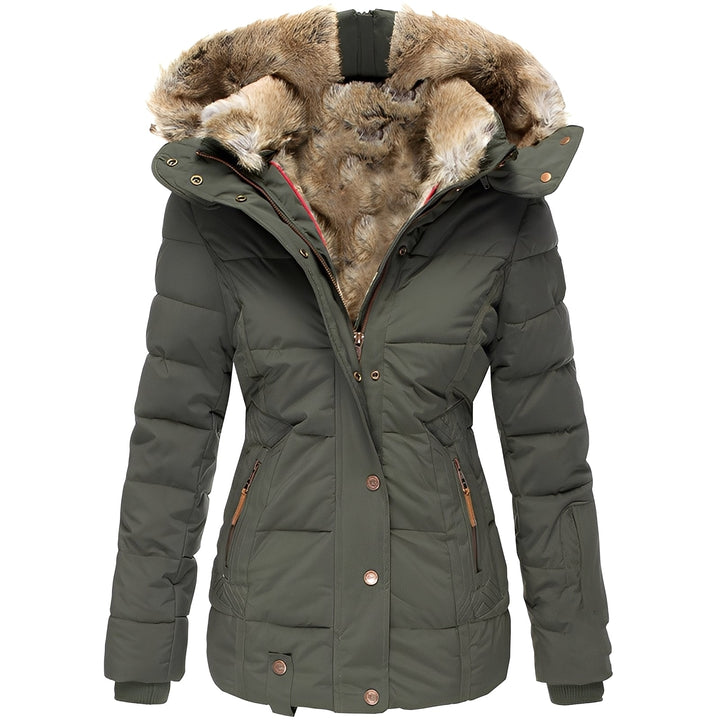 Drune | Stilvolle und warme Damenjacke mit Kapuze