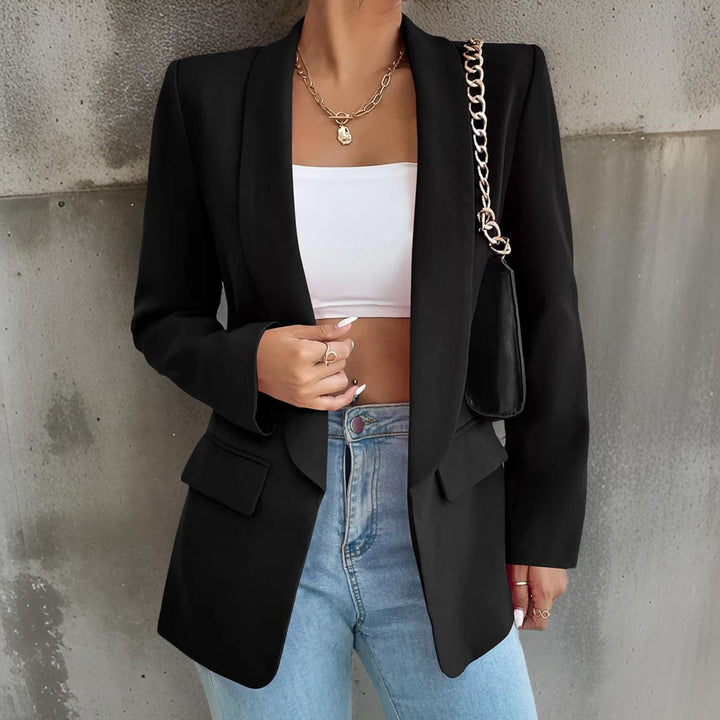 Drune | Stylischer Damenblazer Aus Polyester-Baumwolle