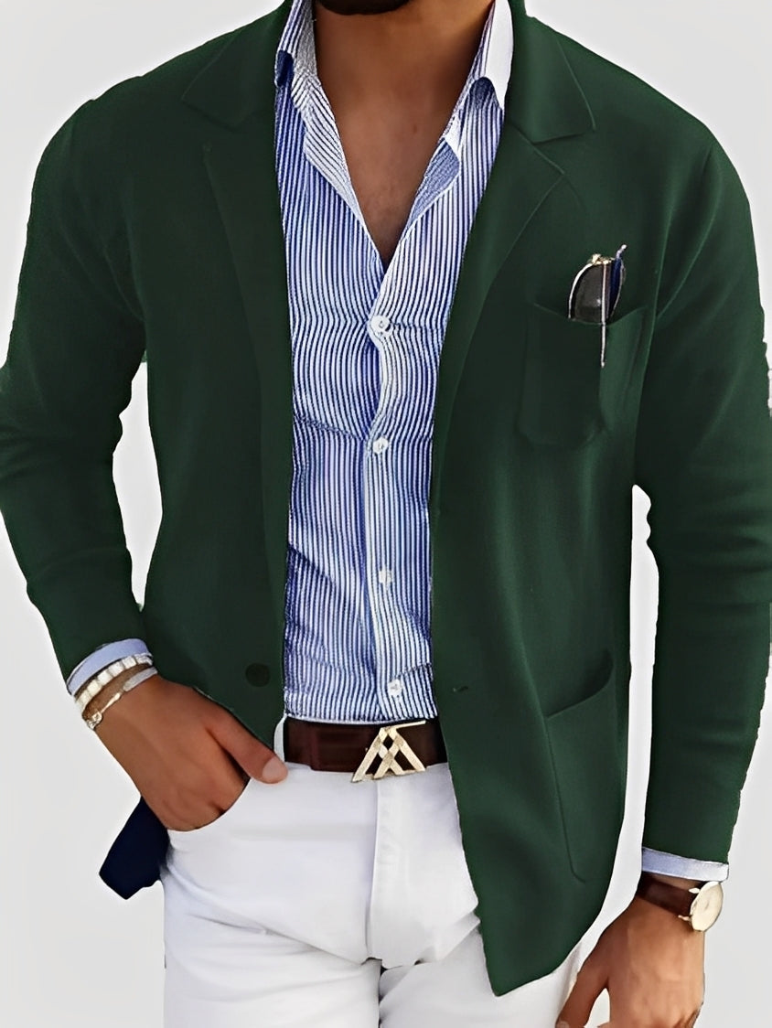 Drune | Lässiger Cardigan mit Taschen für Männer