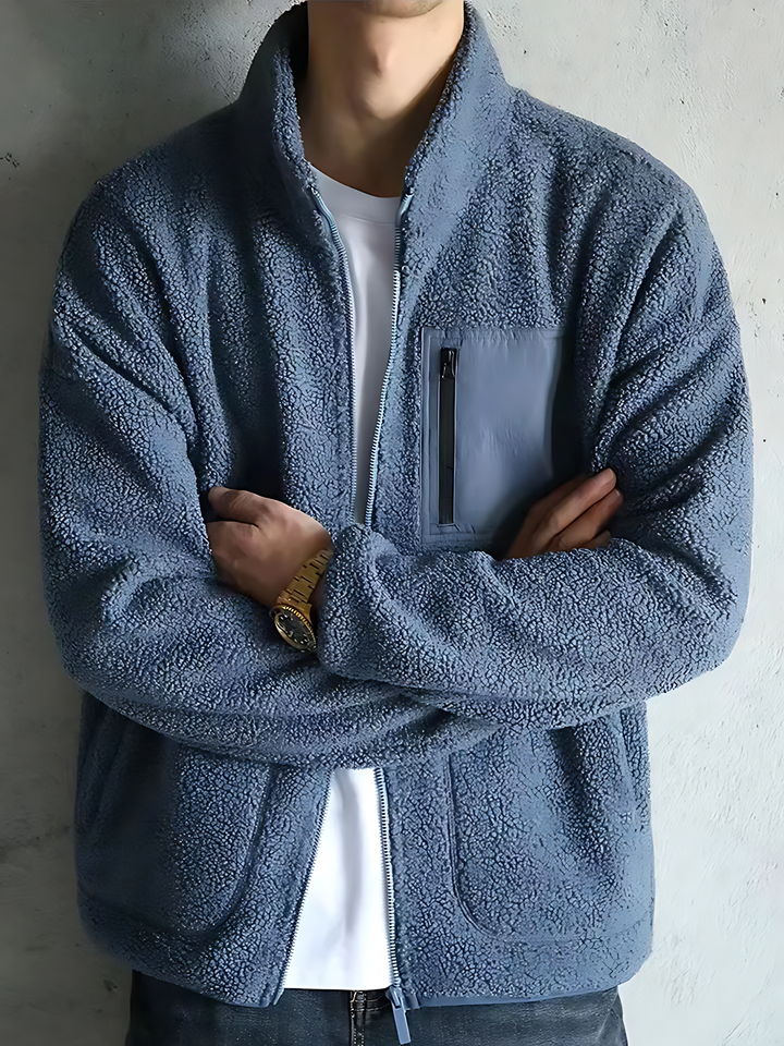 Drune | Fleece Futter Herren Winterjacke