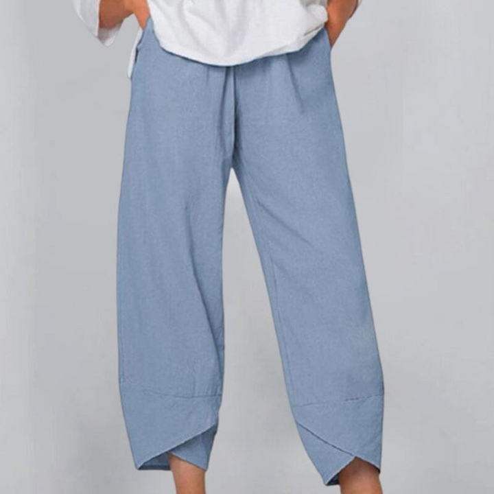 Drune | Damenhose Leichte Baumwoll Und Leinen Damen Sommer Komfort