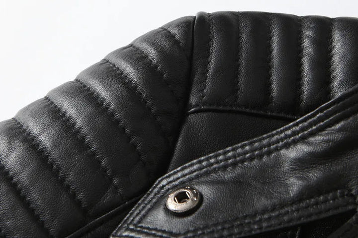 Drune | Bikerjacke Aus Pu Leder für Damen