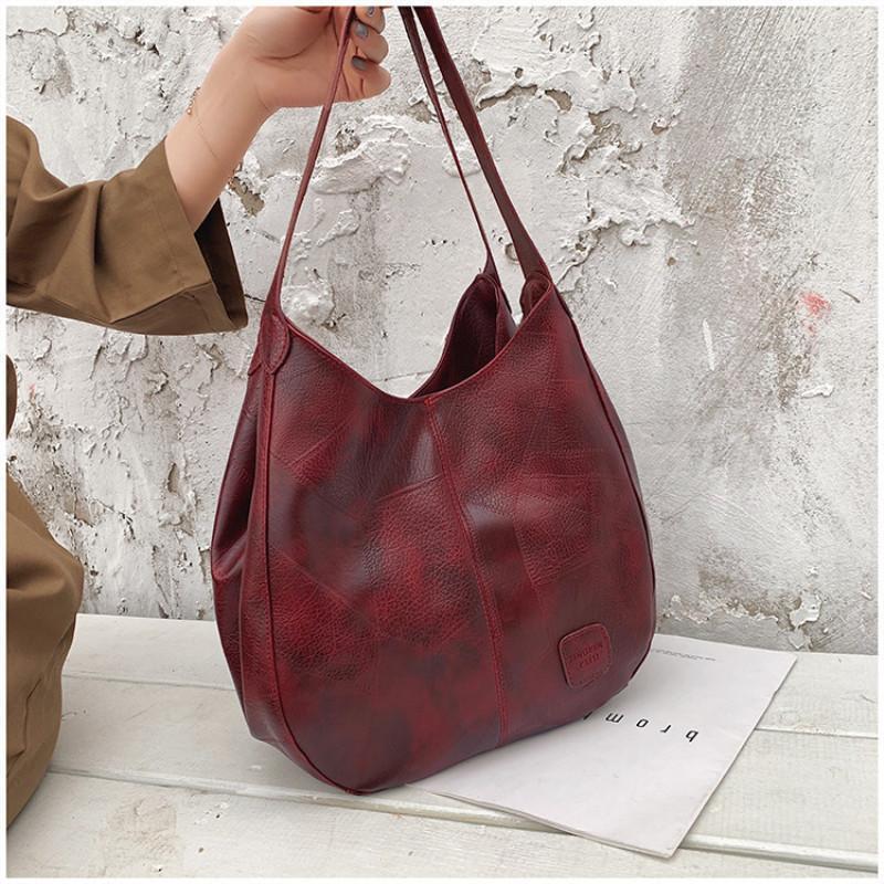 Drune | Retro-Ledertasche für Damen