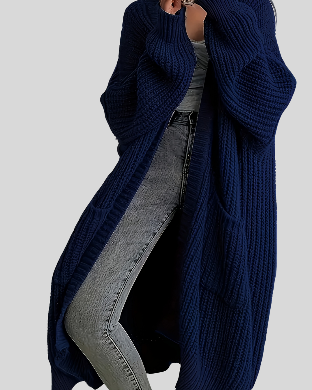 Drune | Langer Eleganter Cardigan