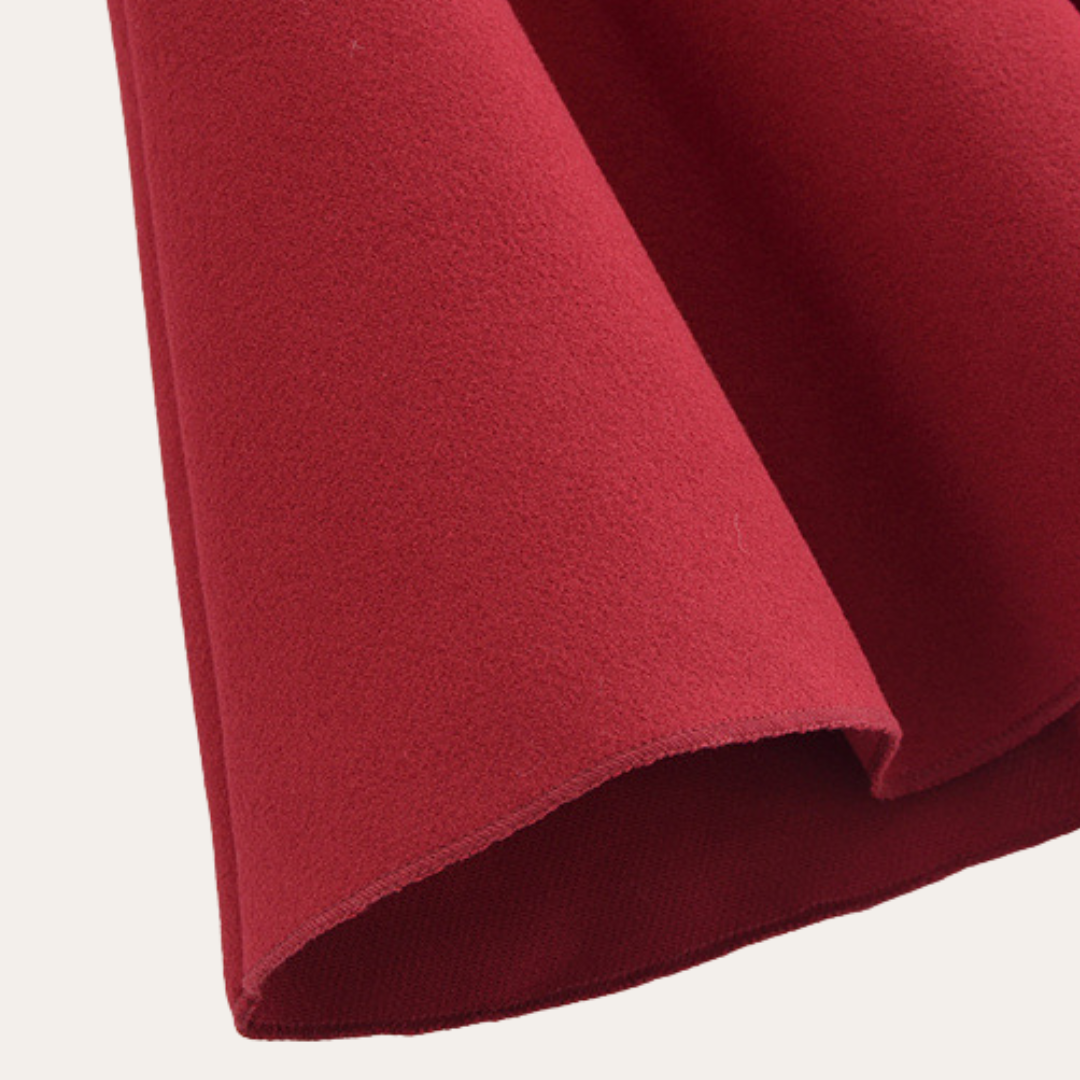 Drune | Stilvoll Woll Cape Mantel für Frauen