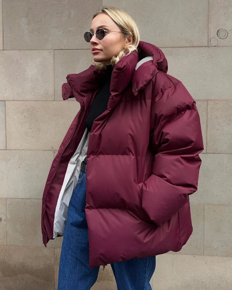 Drune | Lockere Baumwollgefütterte Jacke