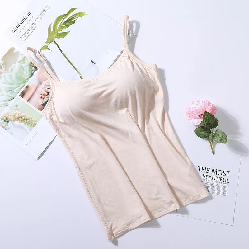 Drune | Bequeme Tanktop mit integrierten BH für Damen