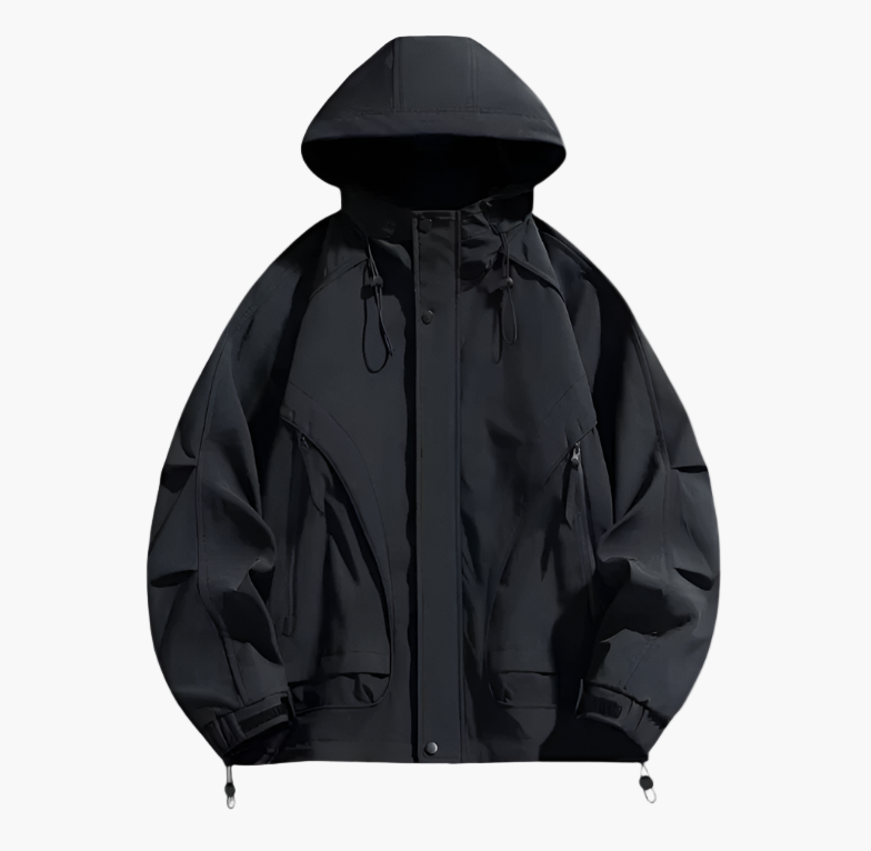 Drune | Outdoor Funktionsjacke - Winddichte Regenjacke für Freizeit und Sport