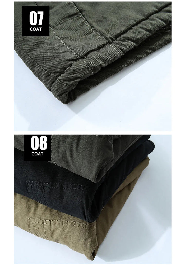 Drune | Herren Parka Fleece