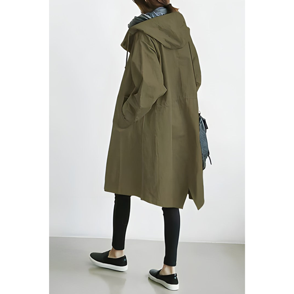 Drune | Klassischer und eleganter Trenchcoat für Frauen