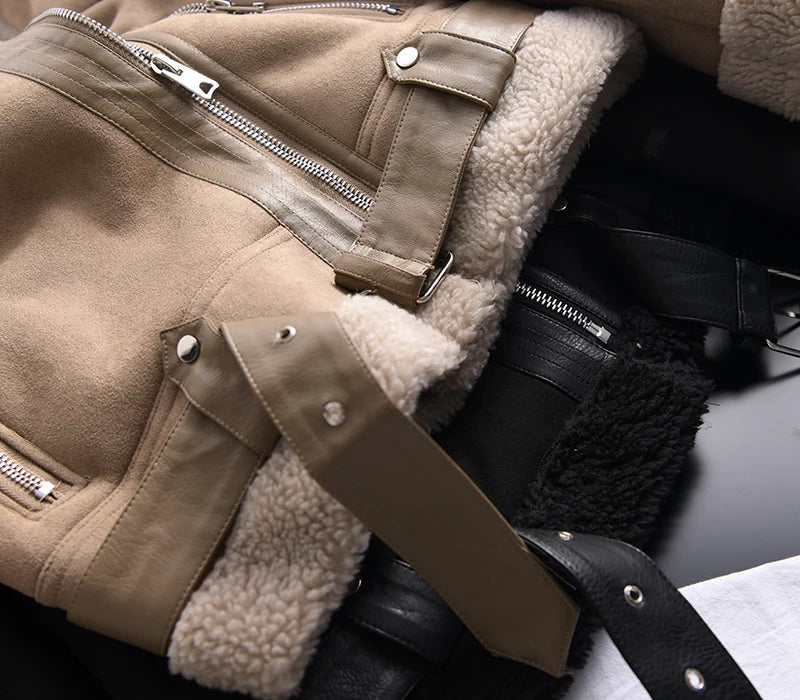 Drune | Wildleder Winterjacke Warm & Stilvoll