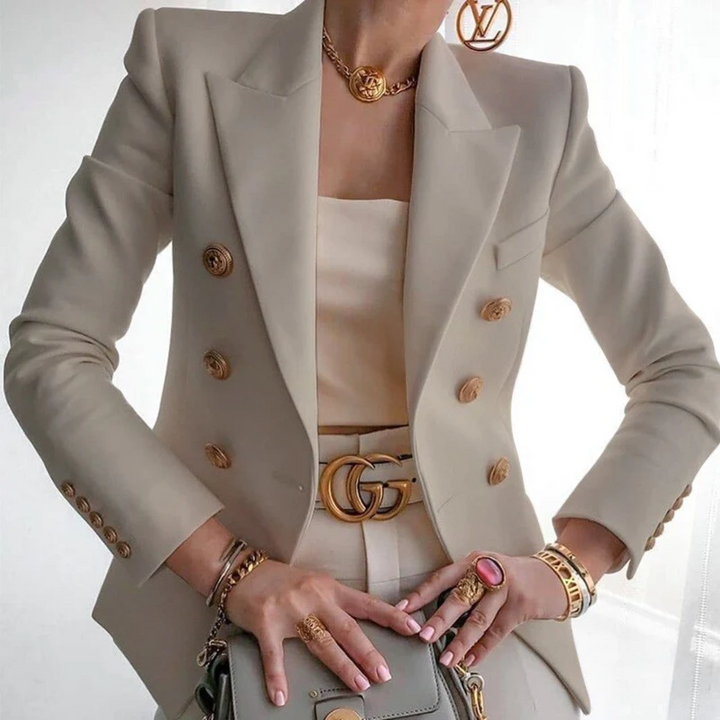 Drune | Bequeme Luxuriöse Blazer mit Knöpfen