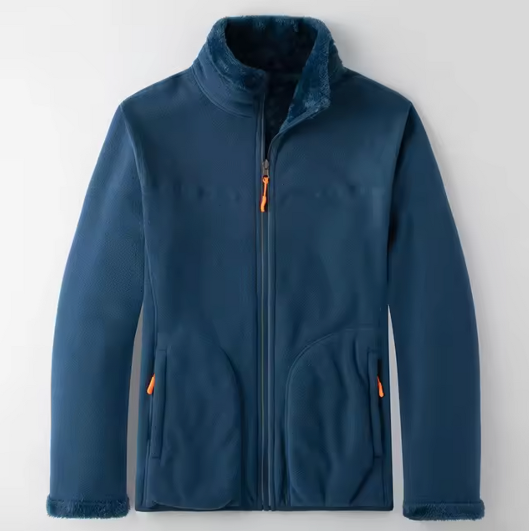 Drune | Doppelseitige Fleecejacke