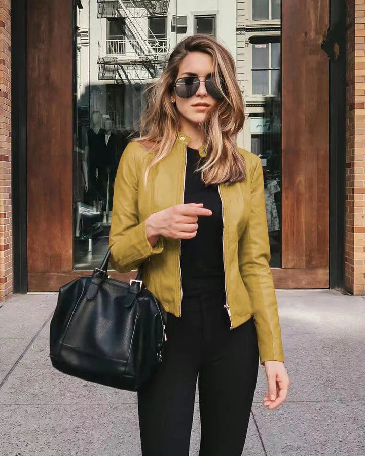 Drune | Modische Lederjacke