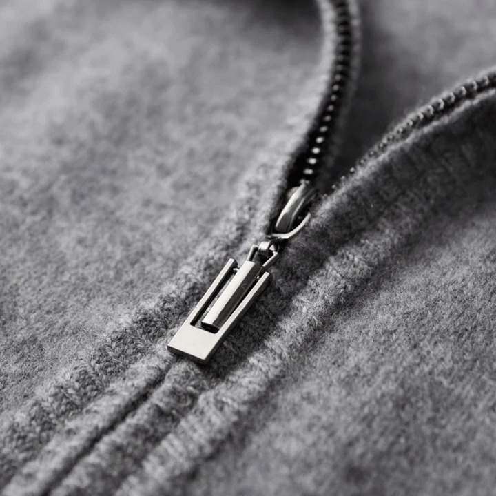 Drune | Amari Cashmere Zip Jacke