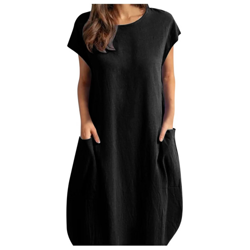 Drune | Bequemes Leinenkleid