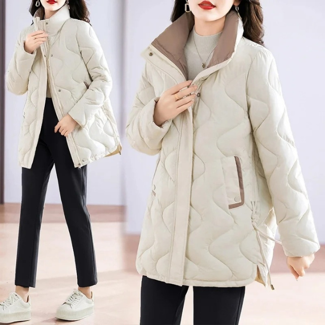 Drune | Elegante gesteppte Jacke mit Stehkragen für einen Smart-Look Ideal für Herbst/Winter