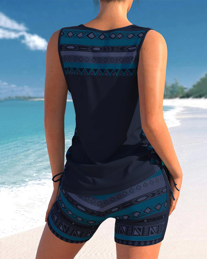 Drune | Druck Tankini Set