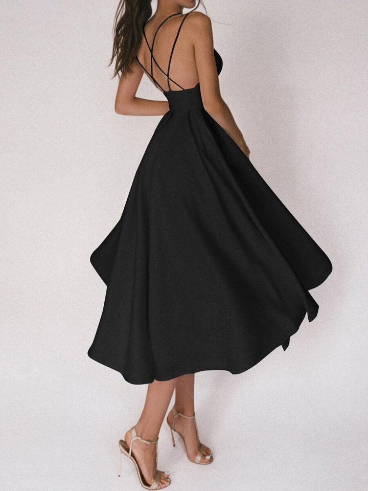 Drune | Grace Das Elegante Trägerkleid mit V-Ausschnitt